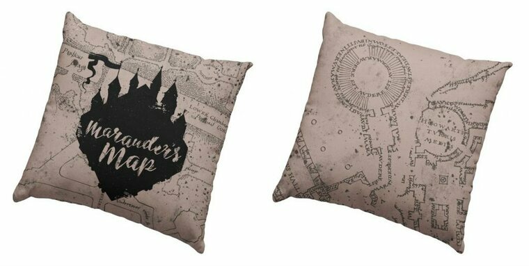 HARRY POTTER - Marauder&#039;s Map - Cushion &#039;45x45x12cm&#039;