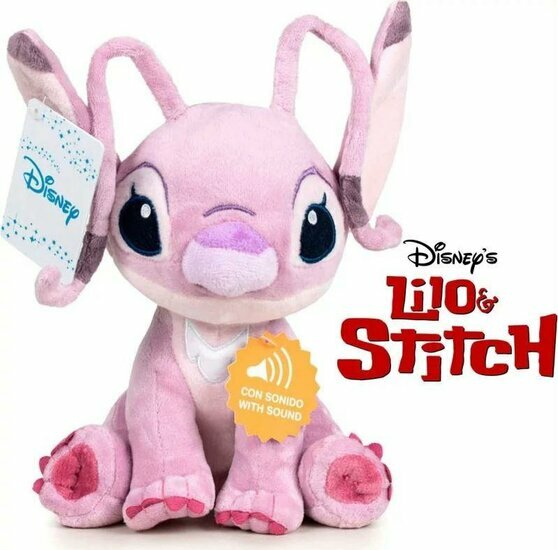 LILO &amp; STITCH - Angel Plush With Sound - 40 cm