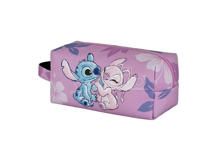 STITCH &amp; ANGEL - Lila - Toiletry Bag / Toilettas &quot;Brick&quot;