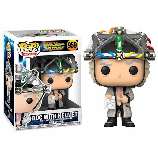 Funko Pop BACK TO THE FUTURE - POP N&deg; 959 - Doc w/Helmet