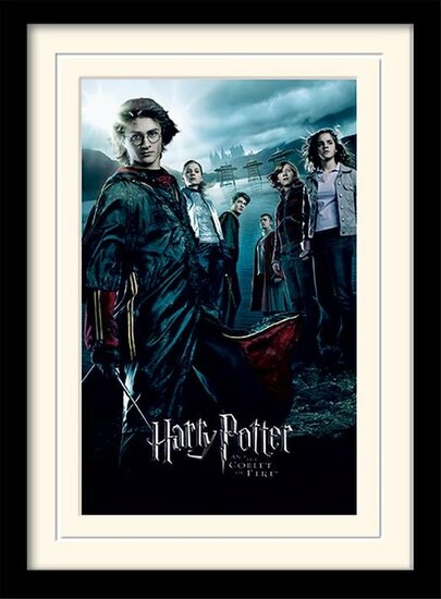 HARRY POTTER - Mounted &amp; Framed 30X40 Print - Goblet of Fire