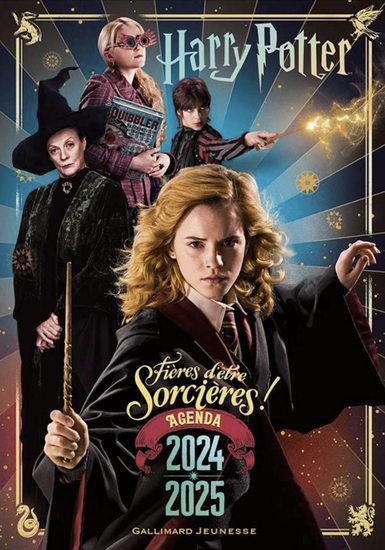 HARRY POTTER - Agenda 2024-2025 - Fi?re d&#039;?tre une sorci?re