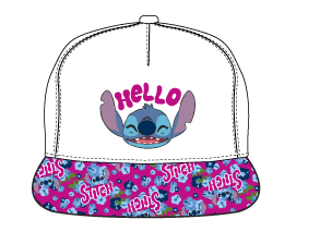 LILO &amp; STITCH - Stitch - Kids White Cap 56cm