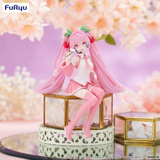 HATSUNE MIKU - Sakura Miku 2024 - Statue Noodle Stopper 15cm