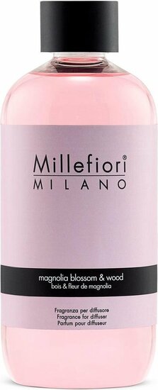 Millefiori Milano Navulling voor Geurstokjes 250 ml - Magnolia Blossom &amp; Wood