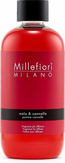 Millefiori Milano Navulling voor Geurstokjes 250 ml - Mela &amp; Cannella
