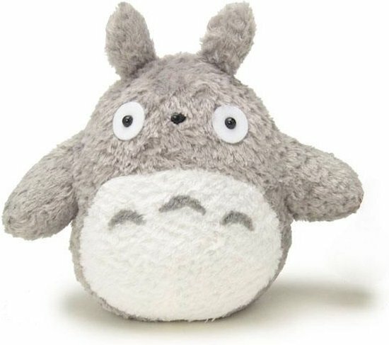 Sun Arrow My Neighbor Totoro - Fluffy Big Totoro 14 cm Pluche knuffel - Grijs