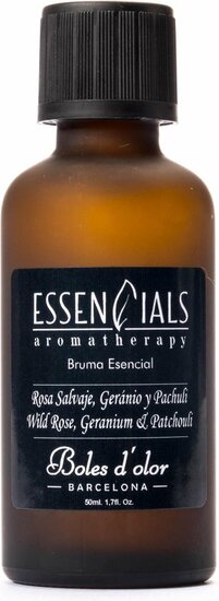 Boles D&#039;olor Essencials Geurolie 50 ml - Wilde Roos, Geranium En Patchouli (Rosa Salvaje, Ger&aacute;nio y Pachuli)