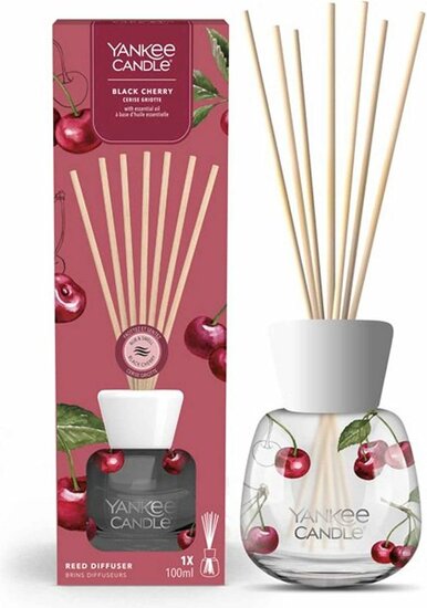 Yankee Candle - Black Cherry Signature Geurstokjes 100ml