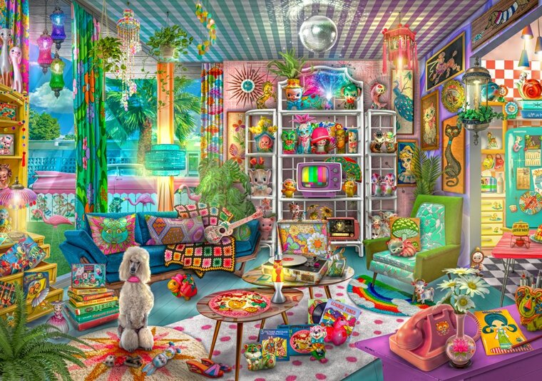 Kitschy Cute Collector Puzzel 2000 stukjes