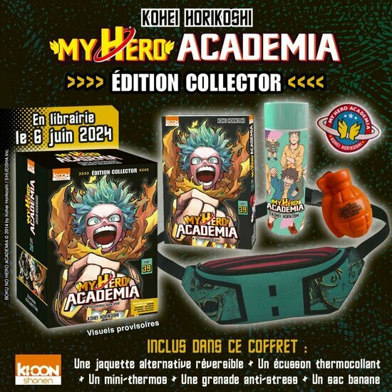 MY HERO ACADEMIA - Tome 39 - EDITION COLLECTOR