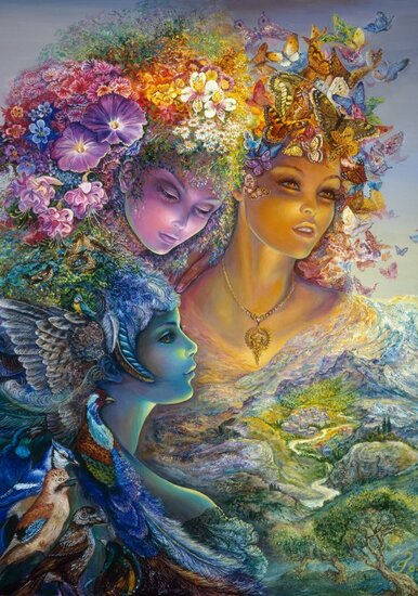The Three Graces puzzel 1000 Stukjes