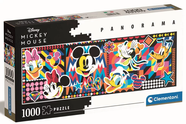 DISNEY - Mickey &amp; Friends - Panorama Puzzle 1000P