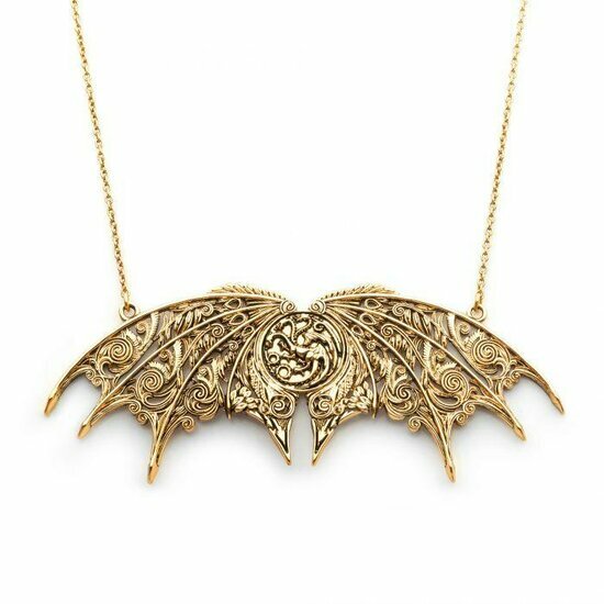 HOUSE OF THE DRAGONS - Targaryen Plate Double Hung - Necklace