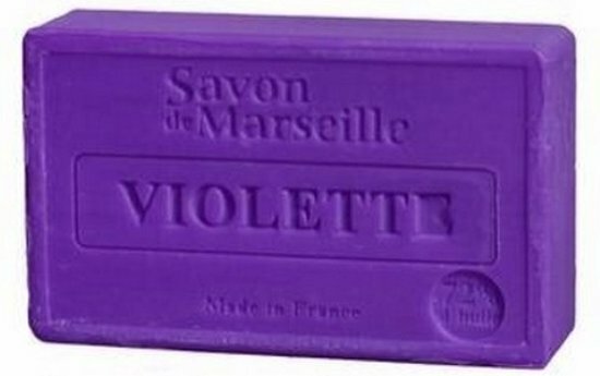 Natuurlijke Marseille zeep  Violette 100 GR