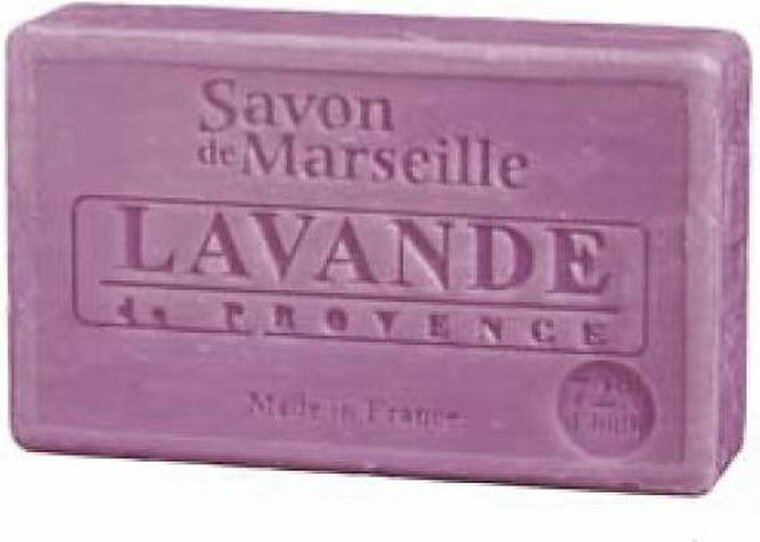 Natuurlijke Marseille zeep Lavendel  de provence 100 GR