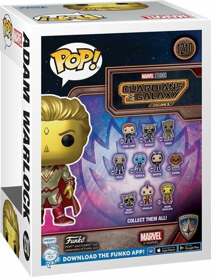 GUARDIANS OF THE GALAXY 3 - POP N&deg; 1210 - Adam Warlock