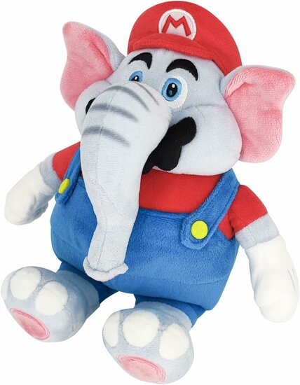 SUPER MARIO WONDER - Mario Elephant - Plush 27cm