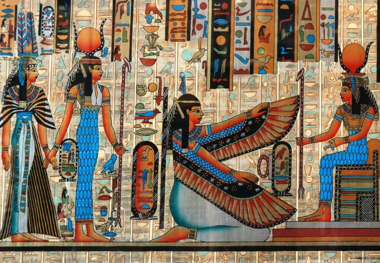 Papyrus et Hi&eacute;roglyphes Puzzel 1000 Stukjes Grafika