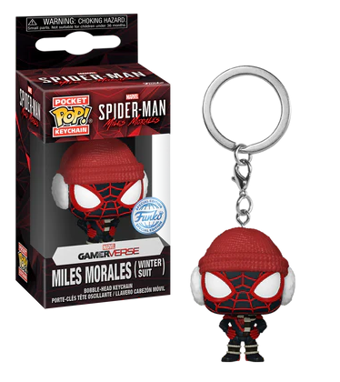 MILES MORALES - Pocket Pop Keychains - Miles Morales &quot;Winter Suit&quot;