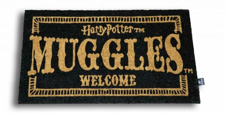 HARRY POTTER - Muggles Welcome - Doormat &#039;60x40x2cm&#039;