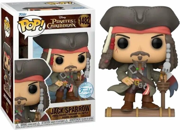 Funko Jack Sparrow (Opening) - Funko Pop! - Pirates of the Caribbean Figuur