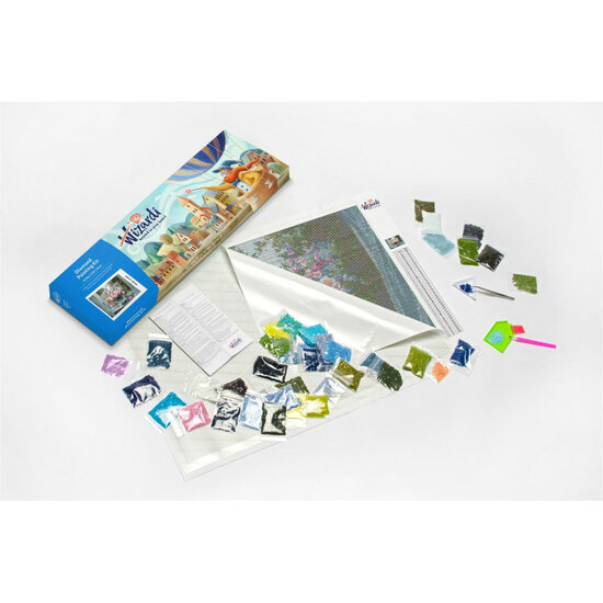 Diamond Painting Kit Puff Peonies 