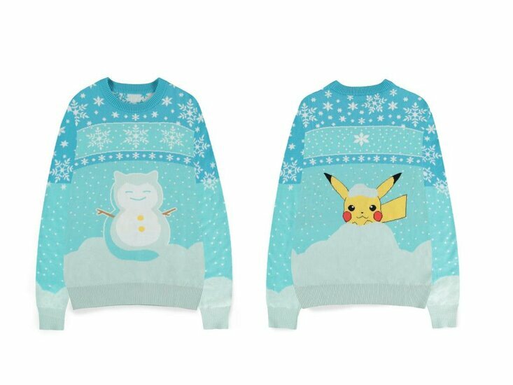 POKEMON - Pikachu &amp; Snow - Christmas Jumper (XL)