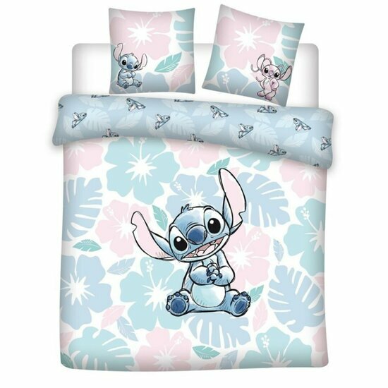 LILO &amp; STITCH - Duvet Cover 240x220cm + 2x65x65cm - Stitch