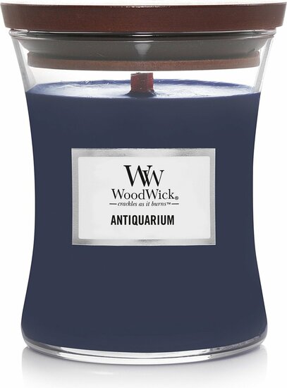 WoodWick Hourglass Medium Geurkaars - Antiquarium