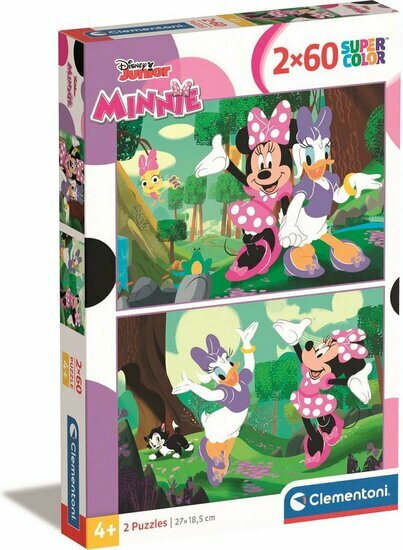 DISNEY - Minnie &amp; Daisy - 2 Puzzle 60P Set