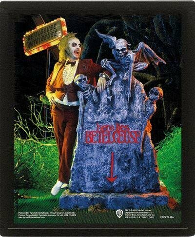 BEETLEJUICE - Graveyard - 3D Lenticular Poster 26x20cm