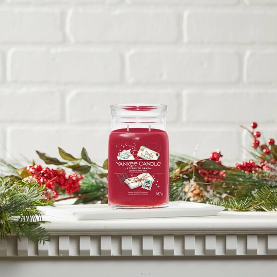 Yankee Candle Signature - Letters To Santa Large Jar