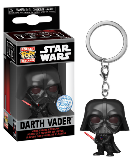 STAR WARS 6 &quot;40TH ANNIVERSARY&quot; - Pocket Pop Keychains - Darth Vader