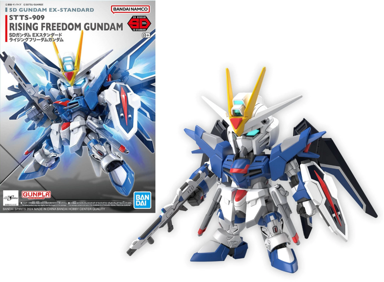GUNDAM - SD Gundam Ex-Standard Rising Freedom Gundam - Model Kit