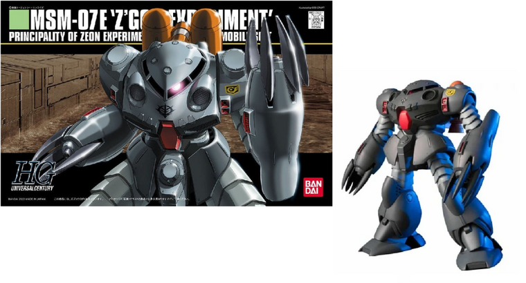 GUNDAM - HGUC 1/144 MSM-07E Z&#039;GOCK E - Model Kit