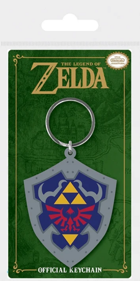 ZELDA - Porte-Cl?s Caoutchouc - Hylian Shield