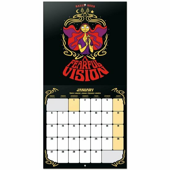 NIGHTMARE BEFORE XMAS - Wall Calendar 2025