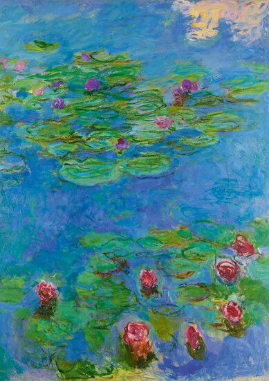 Claude Monet - Water Lilies, 1917 Puzzel 1000 Stukjes