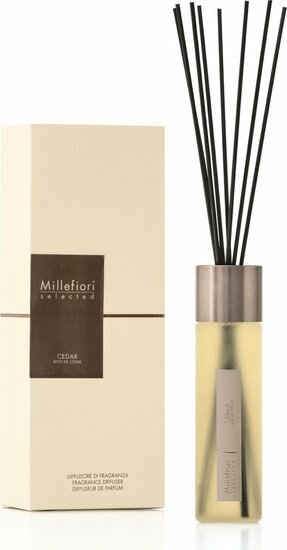 Millefiori Selected Geurstokjes 350 ml - Cedar