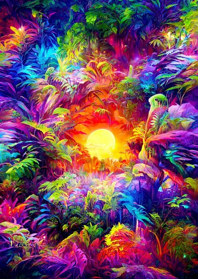 Rainbow Tropic - Puzzel -1000 stukjes