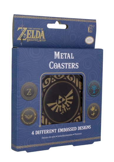 ZELDA - The Legend of Zelda METAL Coasters