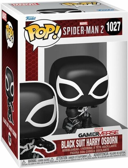 Spider-Man 2 - Black Suit Harry Osborn vinylfiguur 1027 Funko Pop! meerkleurig