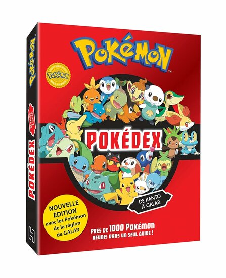 POKEMON - Pok&eacute;dex de Kanto &agrave; Galar FRANSTALIG