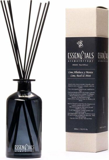 Boles d&#039;olor - Essencial geurstokjes 300ml - Limoen, Basilicum en Munt