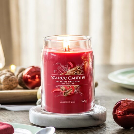 Yankee Candle - Sparkling Cinnamon Signature Large Jar