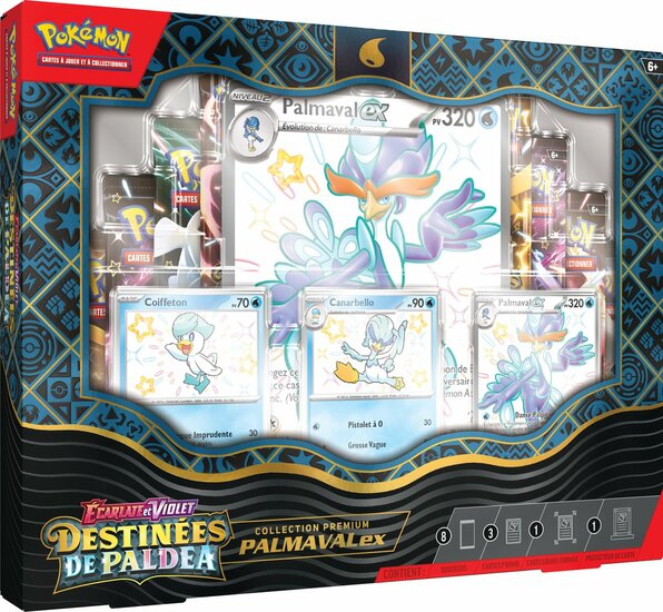 POKEMON - 4.5 Destin&eacute;es de Paldea - Coffret Premium 2024/02 - FRANSTALIG