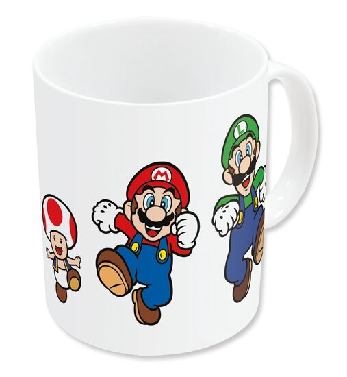SUPER MARIO - Team - Ceramic Mug 325ml