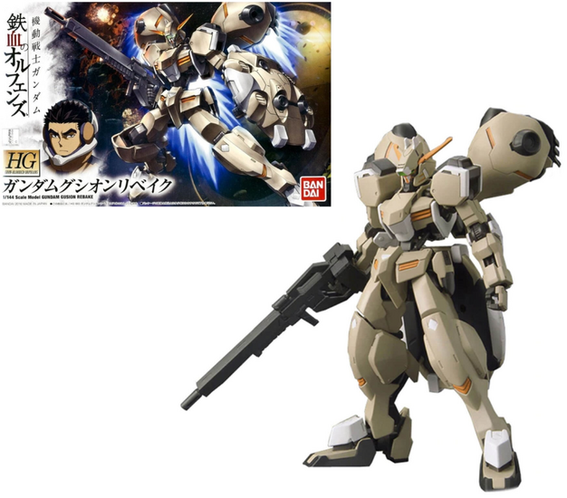 GUNDAM - IBO HG 1/144 Gundam Guzion Rebake - Model Kit - 13cm