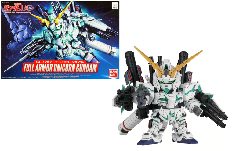 GUNDAM - SD BB 390 RX-0 Full Armor Unicorn Gundam - Model Kit
